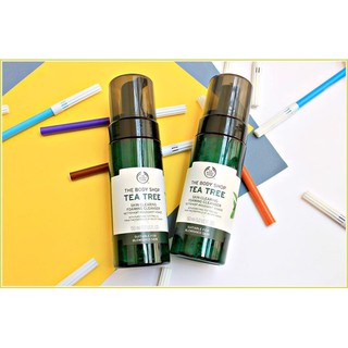 Sữa Rửa Mặt Cho Da Dầu Mụn The Body Shop Tạo Bọt Tea Tree SKin Clearing Foaming Cleanser 150ml Topcosmetics