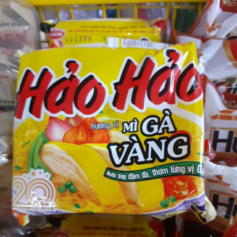 Mì tôm Hảo Hảo hương vị mì gà vàng/ tôm chua cay gói 74g