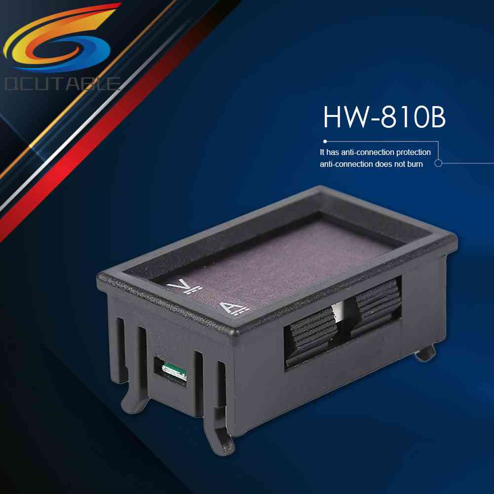 Vôn Kế Điện Tử Mini HW-810 DC 100V 10A