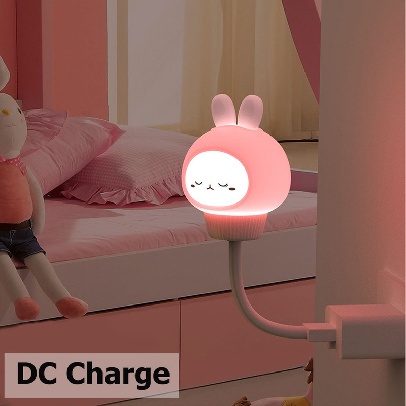 Đèn ngủ hình thỏ xinh xắn dành cho các bé