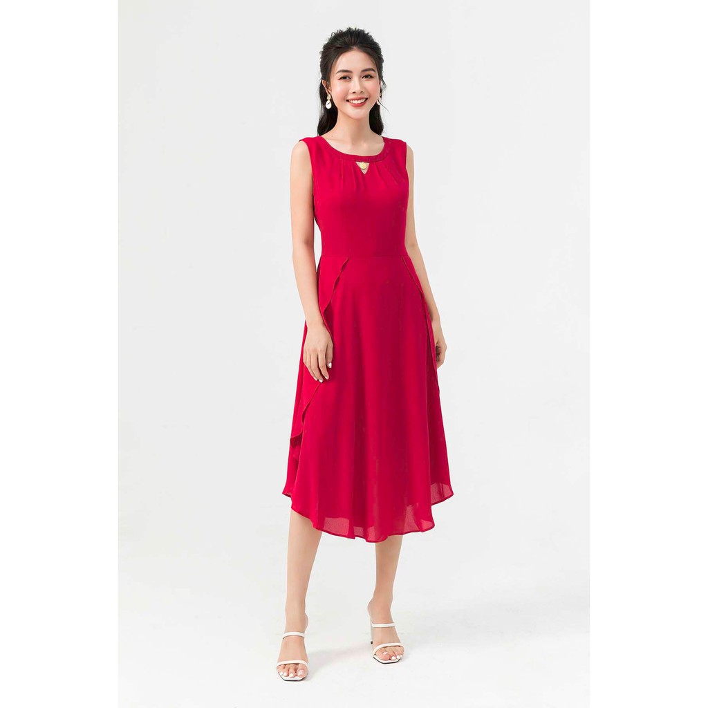 Đầm Dạ Hội SHE'S BACK Voan Xòe S63L21Q026