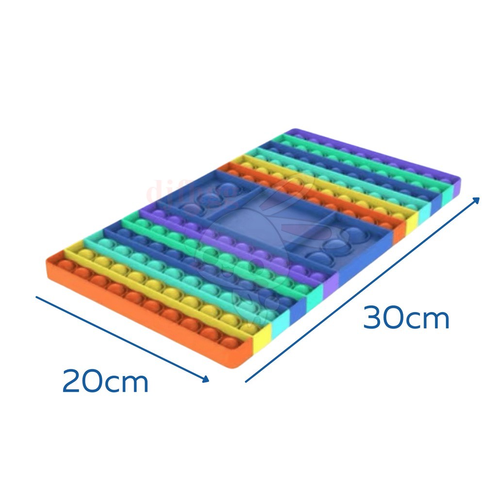 【Giao hàng nhanh】Đồ Chơi Pop It Fidget Giảm Stress Bản Cheese Board - Tấm Pad Pot It Mini - Pop it Khổng Lồ Cao Cấp Hot Trend / khổng lồ bàn cờ toy