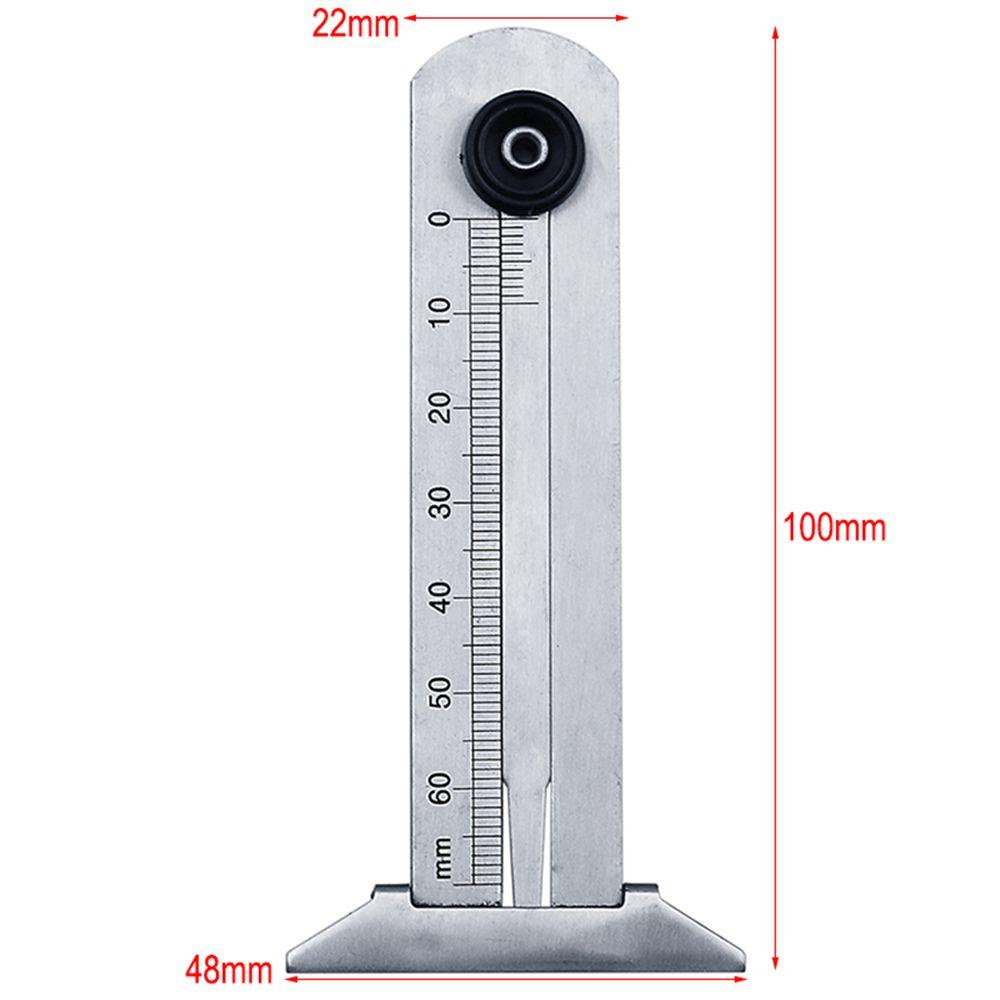 MUVAKO Dụng Cụ Đo Độ Sâu Lốp Xe Hơi 30mm 50mm 60mm