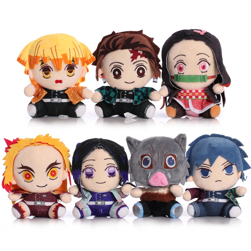 Thú nhồi bông hình nhân vật hoạt hình demon slayer