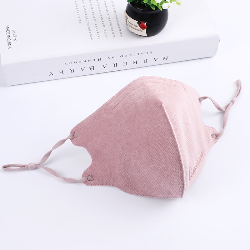 Khẩu Trang cotton 3 Lớp Dày Dặn Chống Bụi Thoáng Khí Có Thể Tái Sử Dụng Cho Nam Và Nữ