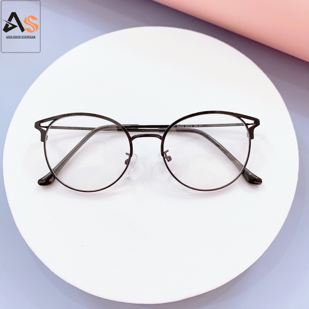 Kính mắt mèo kim loại kiểu dáng thời trang nữ giới 90025