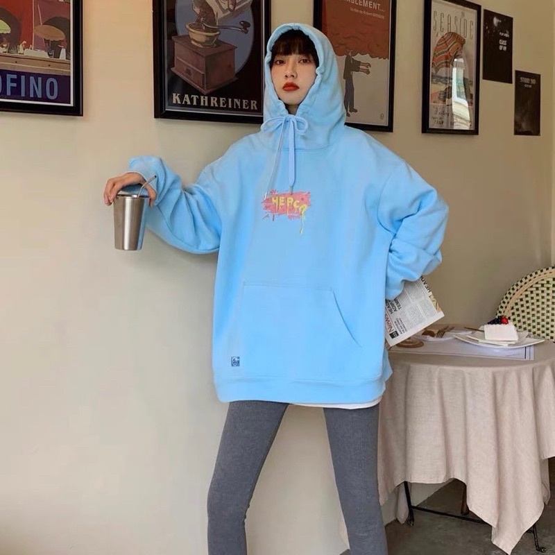 Áo hoodie nam nữ VN CLO in chữ yepca - HD047