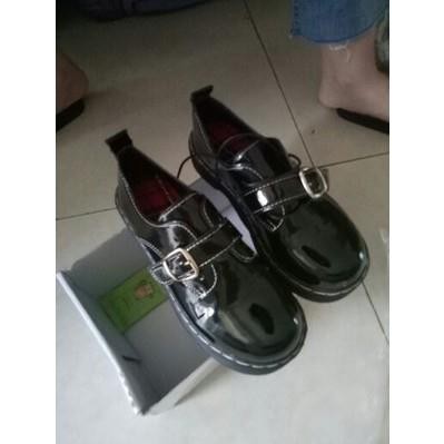 Giày ulzzang da bóng dây tròn có quai ngang Hàng quảng châu | BigBuy360 - bigbuy360.vn