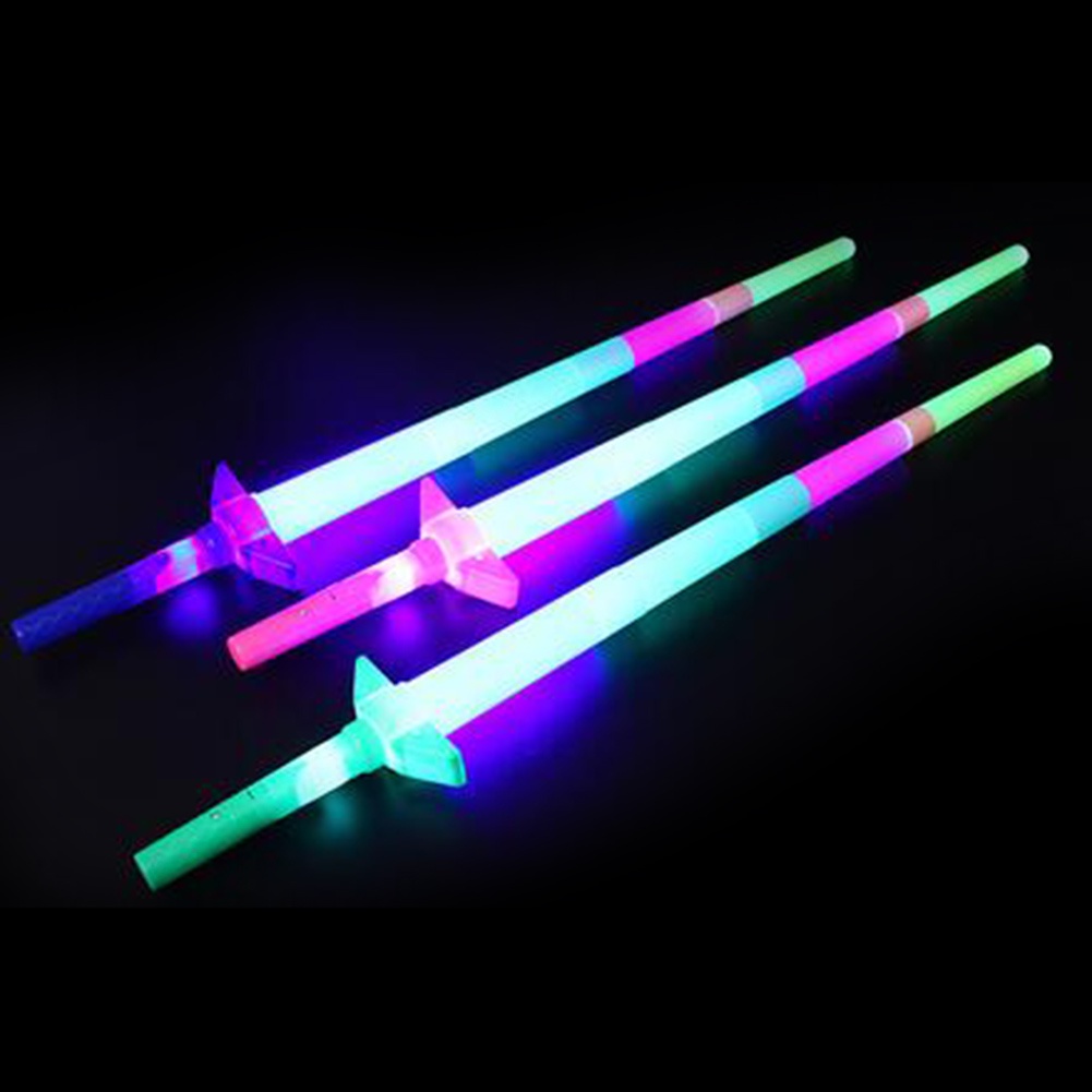 Đồ chơi gậy đèn led 4 khúc phát sáng vui nhộn cho bé