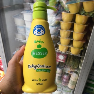 Sữa tắm gội Wesser 500ml