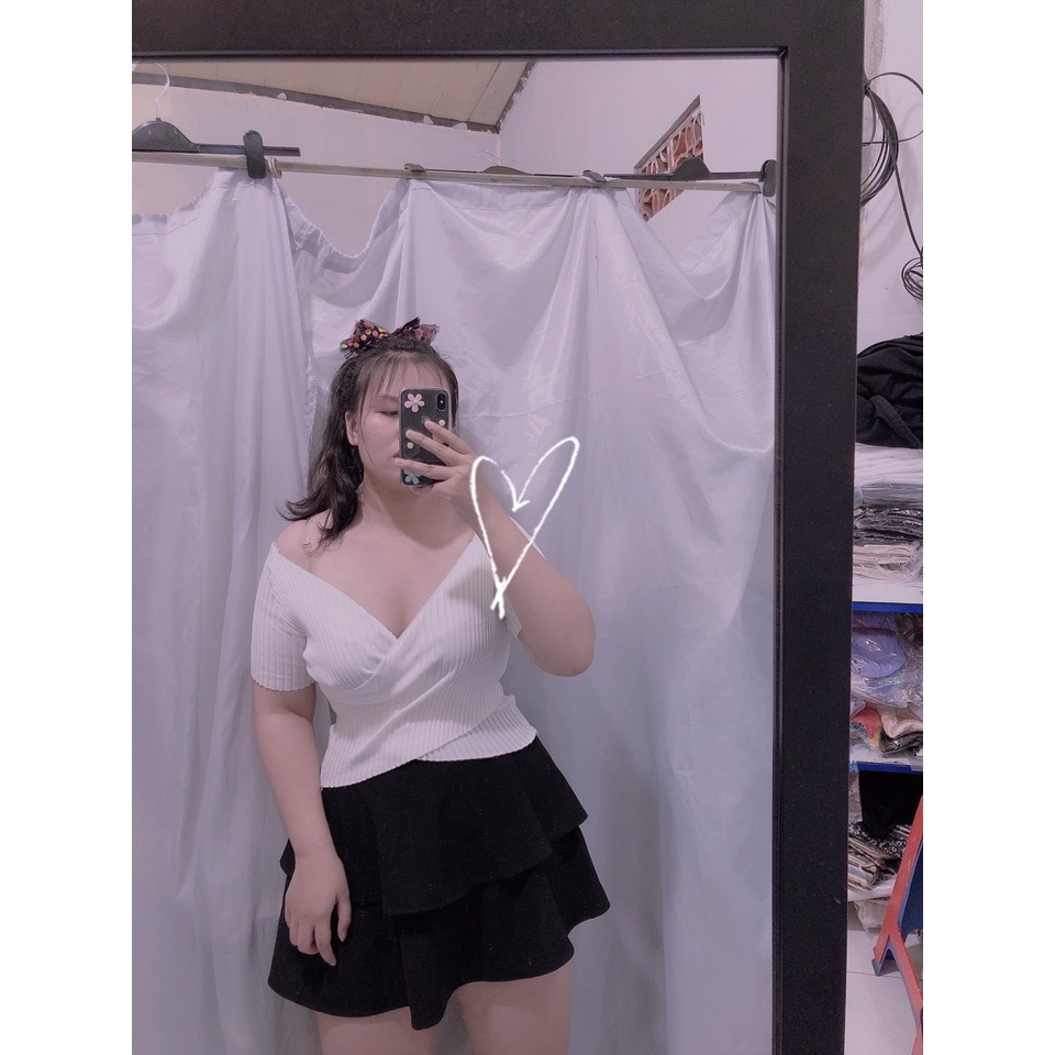 Áo bẹt vai chéo [ nhatrucbigsize60_90kg ] | BigBuy360 - bigbuy360.vn
