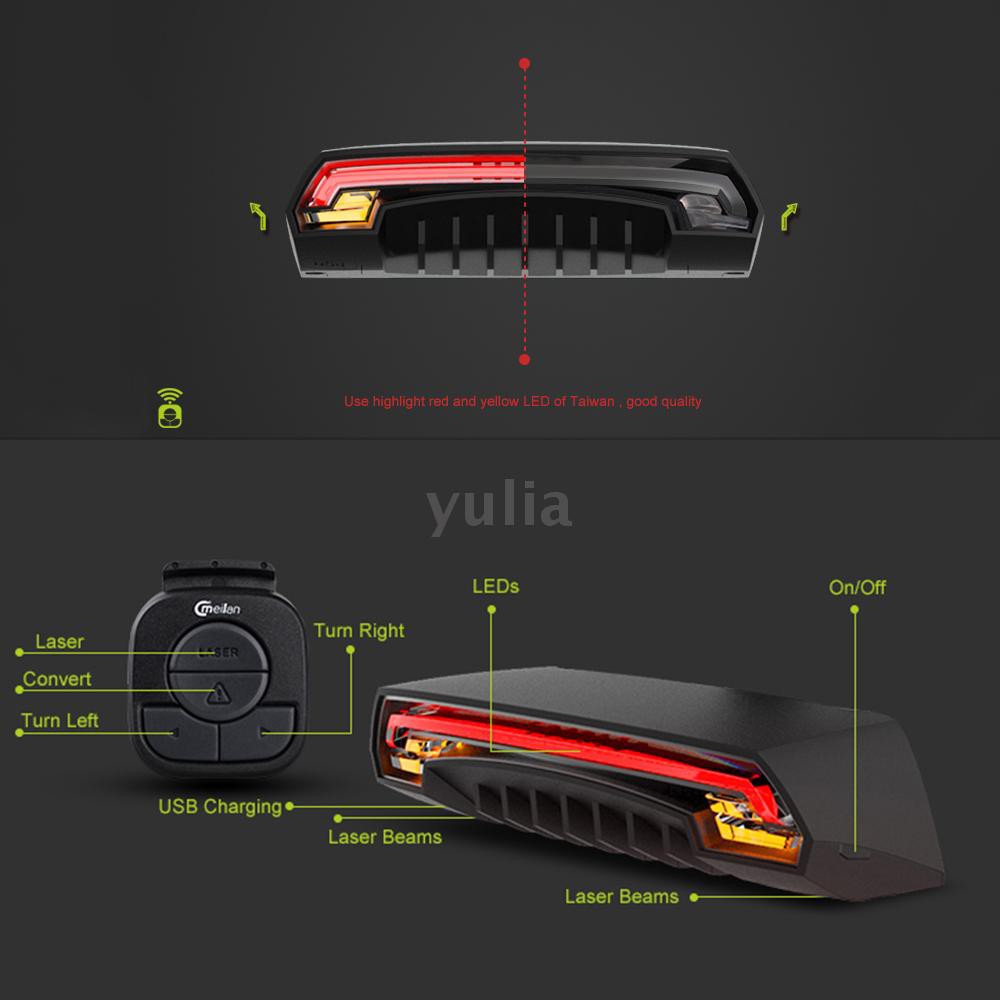 Công tắc đèn Led Meilan X5 chuyên dụng cho xe đạp