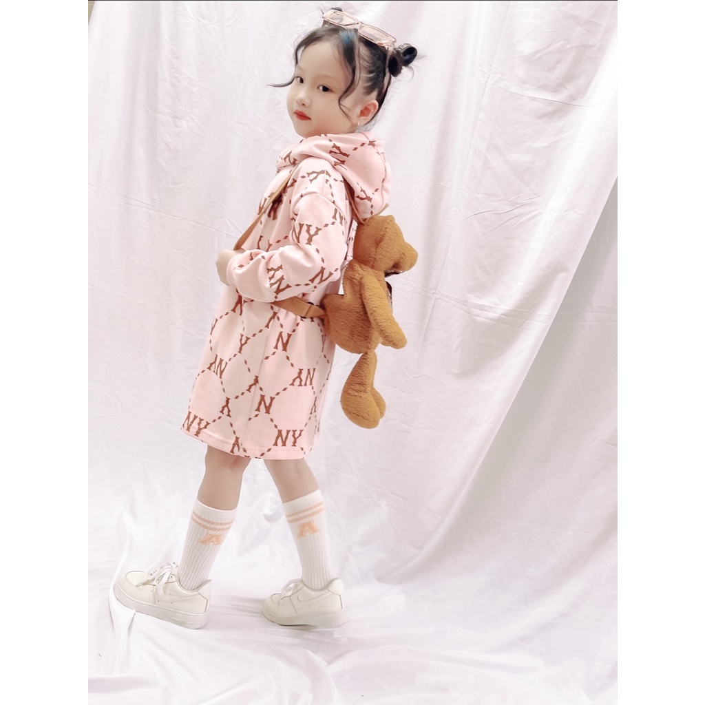 (HÀNG XUẤT XỊN) Váy kid hồng chất nỉ da cá dày siêu đẹp Size 90-150 (từ 9-38kg)  Vì là váy nên dễ mặc và thoãi mái.