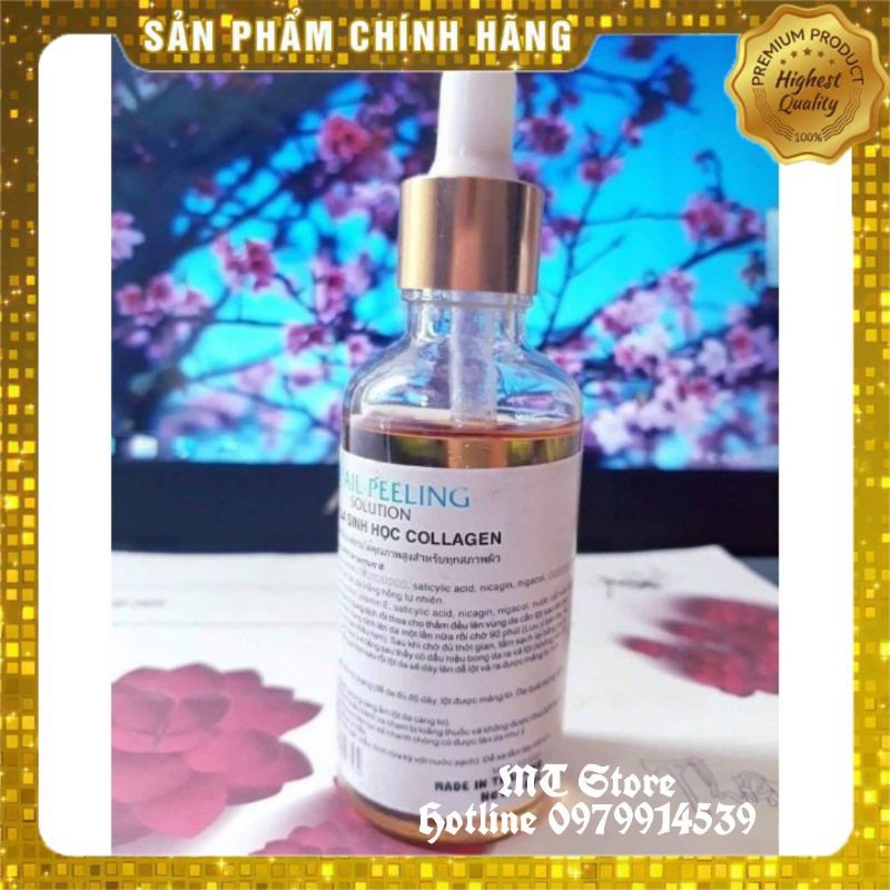 Lột Collagen Sinh Học +  Khóa Trắng Mini