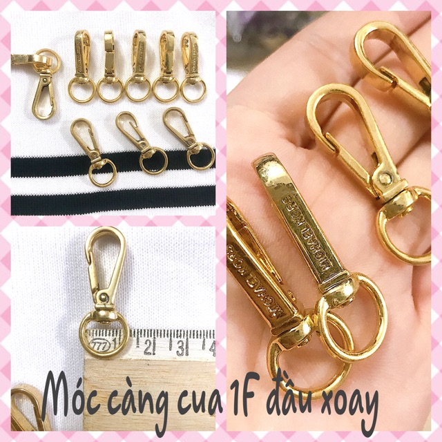 Móc càng cua đầu xoay bảng 1F: giá 1 cái