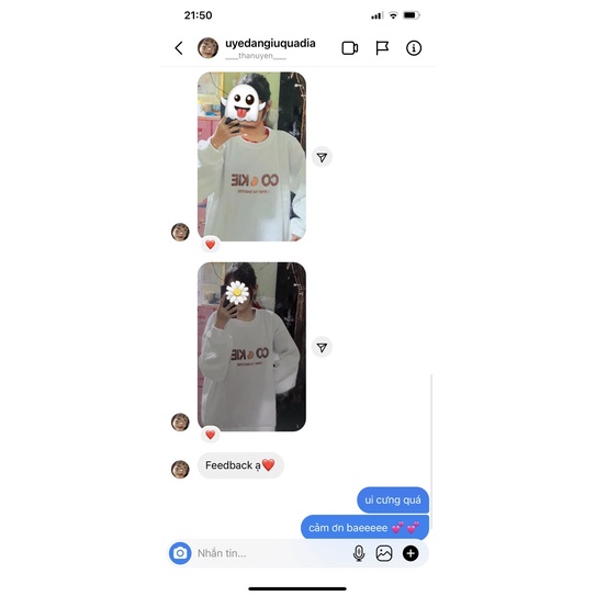 [ ẢNH THẬT ] ÁO SWEATER NỈ COOKIE TRẮNG UNISEX FORM RỘNG (ẢNH THẬT Ở CUỐI) | BigBuy360 - bigbuy360.vn