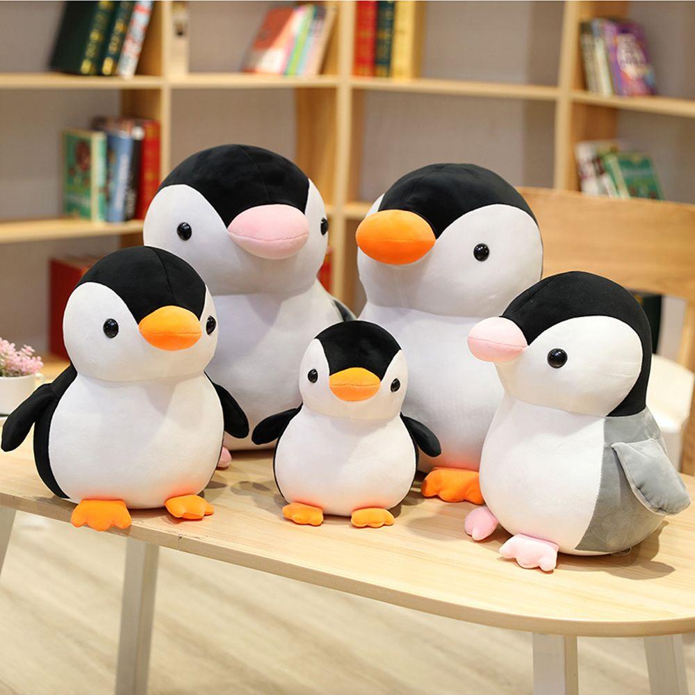 LILYES Chim Cánh Cụt Nhồi Bông Mềm Mại Xinh Xắn