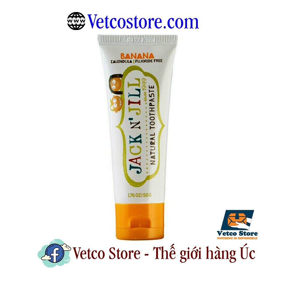 Kem đánh răng em bé Jack & Jill
