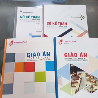 Sổ giáo án dòng kẻ ngang 200 và 260 trang Hải Tiến
