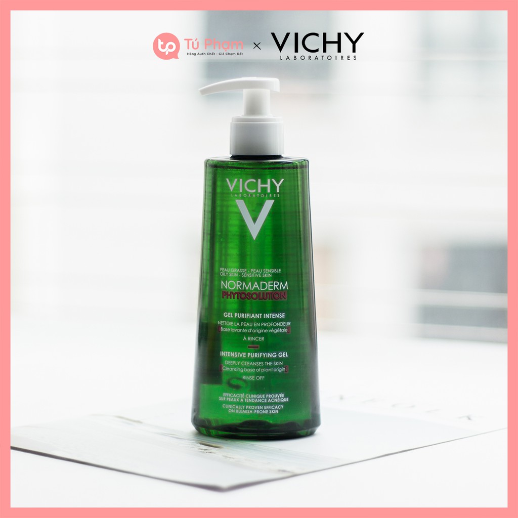[Mã SKAMSALE8 giảm 10% đơn 200K] Sữa Rửa Mặt Vichy Normaderm Phytosolution Intensive Purifying Gel 400ml | BigBuy360 - bigbuy360.vn