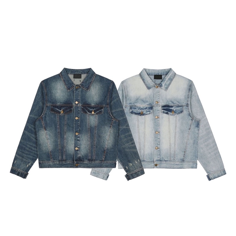 Áo bò FEAR OF GOD SS20 Ss20 - Demin jacket FEAR OF GOD SS20 / Demin jacket ESENTIALS ss20