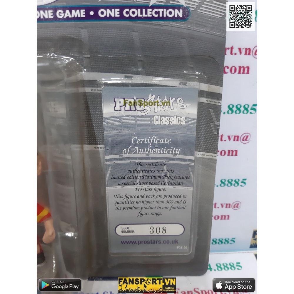 Tượng cầu thủ bóng đá Gerrard Liverpool winner FA Cup 2006 corinthian classics platinum PRO1608 PP1608 kodoto soccerwe