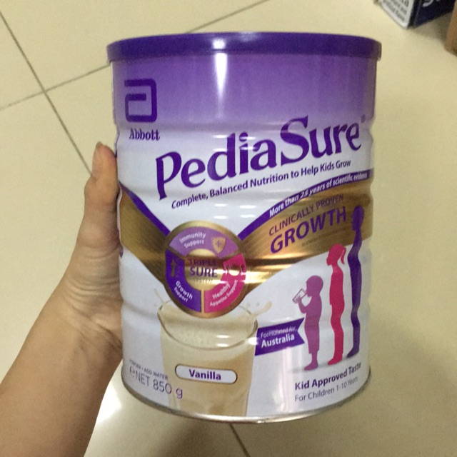 SỮA PEDIASURE ÚC MẪU MỚI 850gr