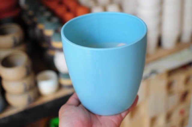 CHẬU TRỤ VÁT 12cm