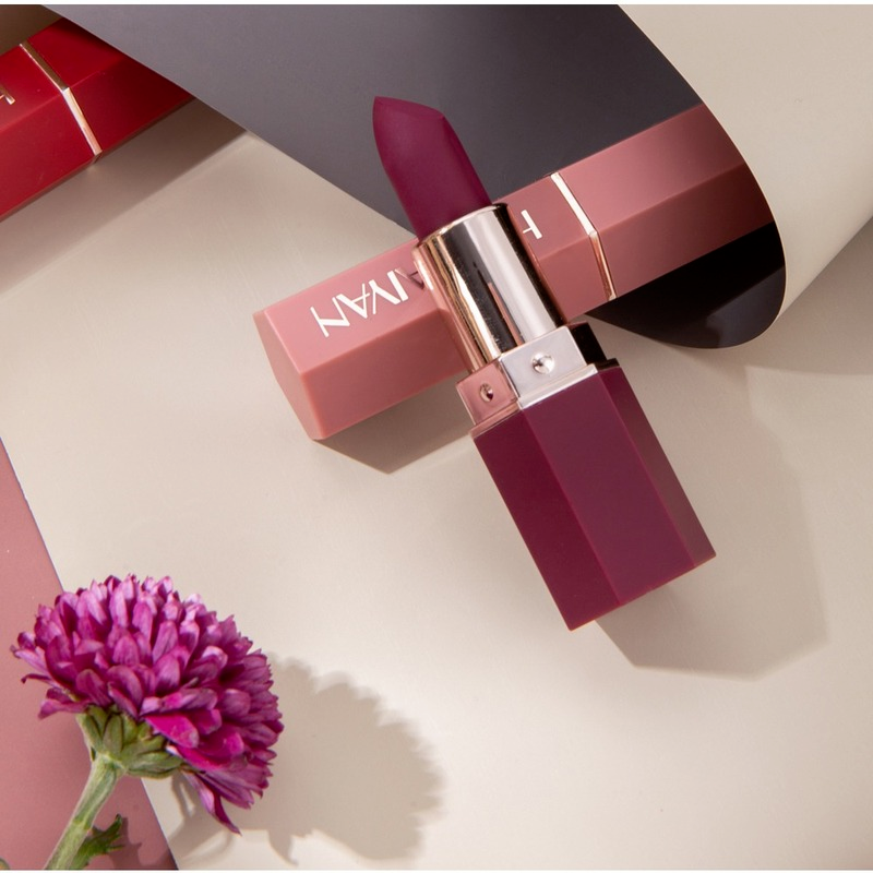 [Hàng mới về] Son môi dưỡng ẩm Handaiyan 6 màu lâu trôi quyến rũ không thấm nước