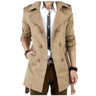 Áo măng tô nam Hàn quốc dáng ngắn (Hàng có sẵn)