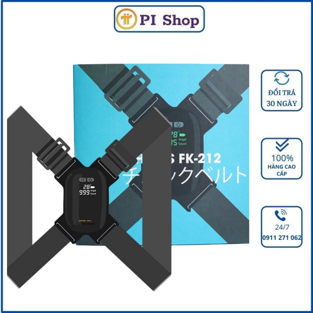 Đai chống gù lưng Kyphosis FK-212,đai chống gù nam nữ,định hình cơ thể có chế độ chỉnh góc nghiêng