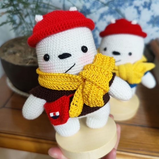 Đế gỗ mini - Đế mini cho thú bông