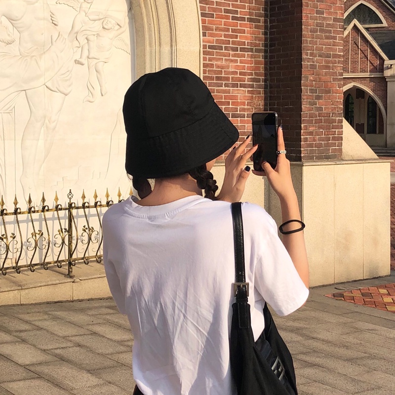 Mũ Tai Bèo Mỏng Màu Trơn Phù Hợp Cho Mùa Xuân Thu