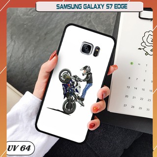 Ốp lưng Samsung Galaxy S7 Edge - lưng nhám viền dẻo