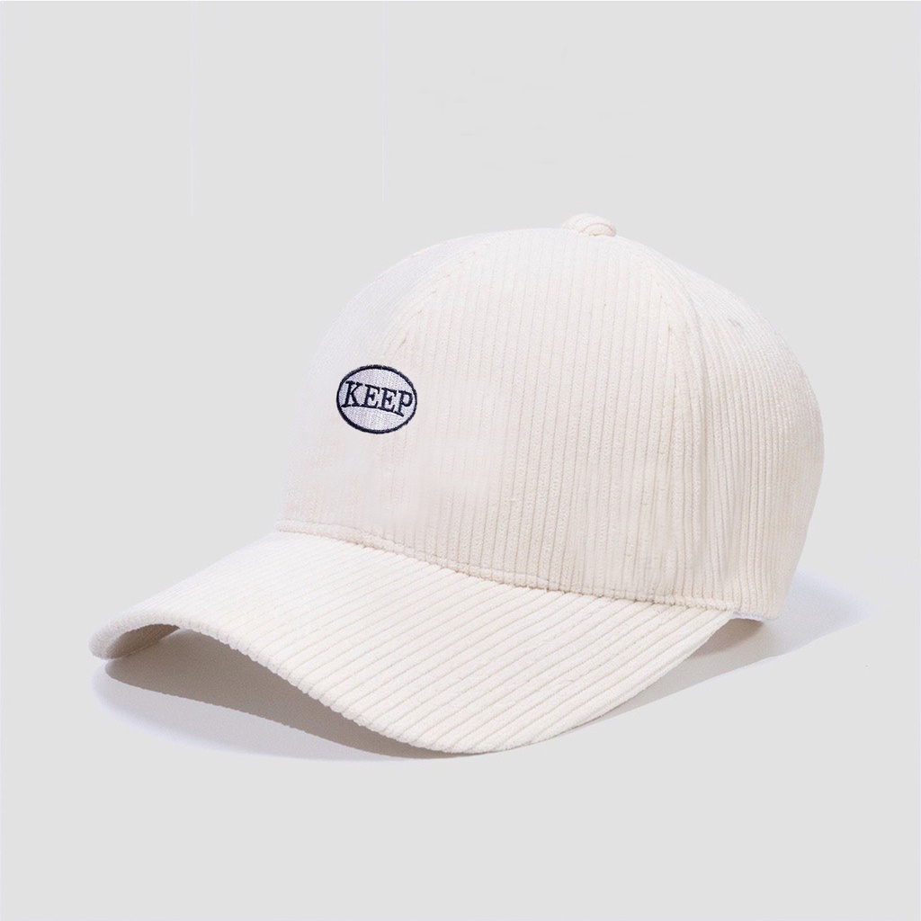 Mũ Lưỡi Trai Nón Kết Nhung Cao Cấp Thêu Chữ Keep Fashion 408 Phong Cách Ulzzang Form Unisex Nam Nữ - Hazo