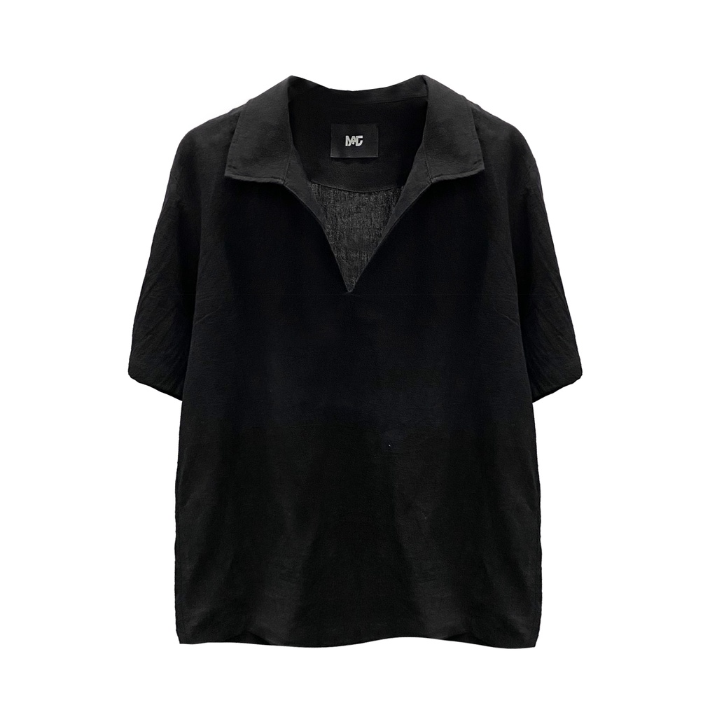 MAHU - ÁO POLO LINEN OVERSIZE UNISEX COV