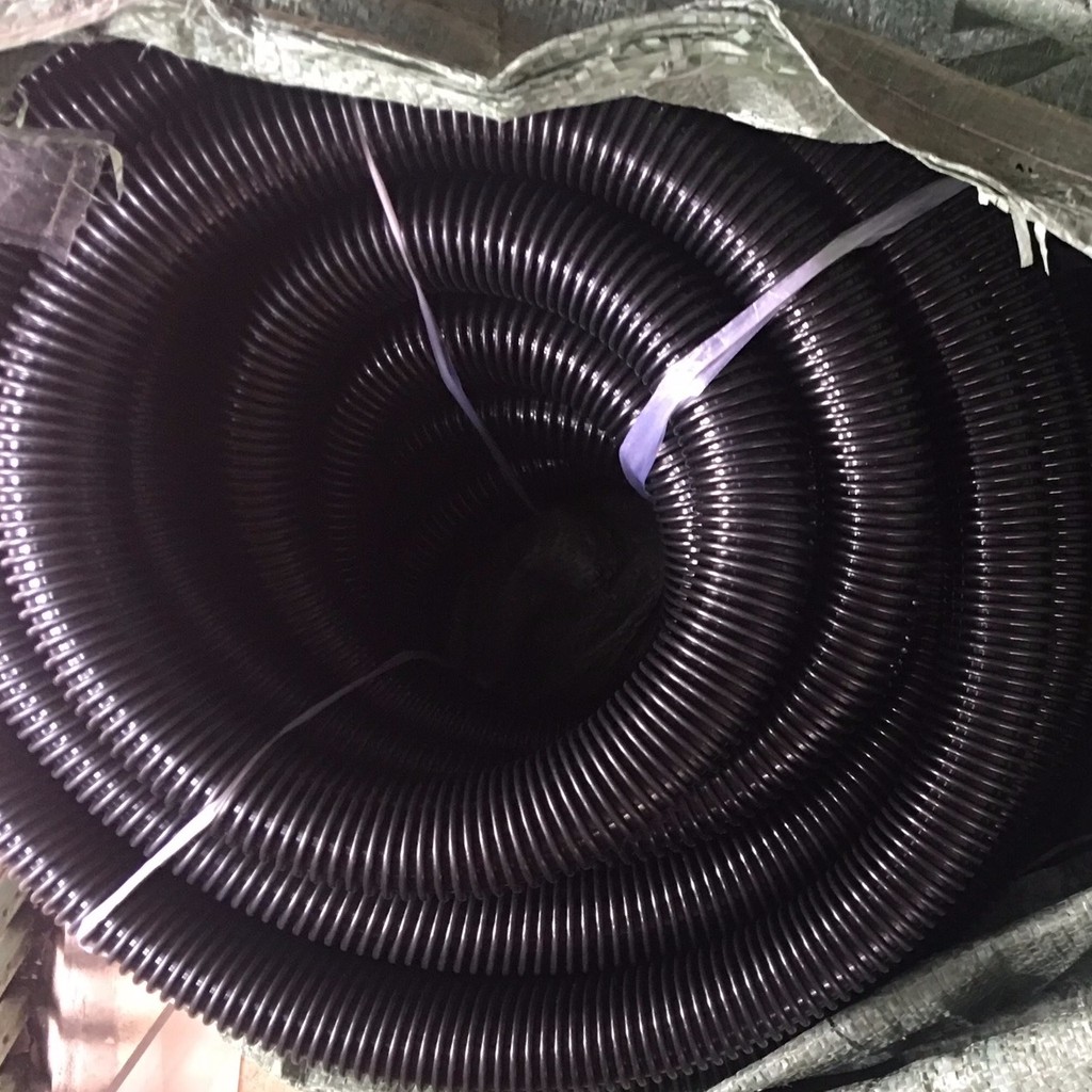 Ống hút bụi gân nhựa EVA 40 - 48 mm, ống sun mềm máy hút bụi công nghiệp 50 - 58 mm