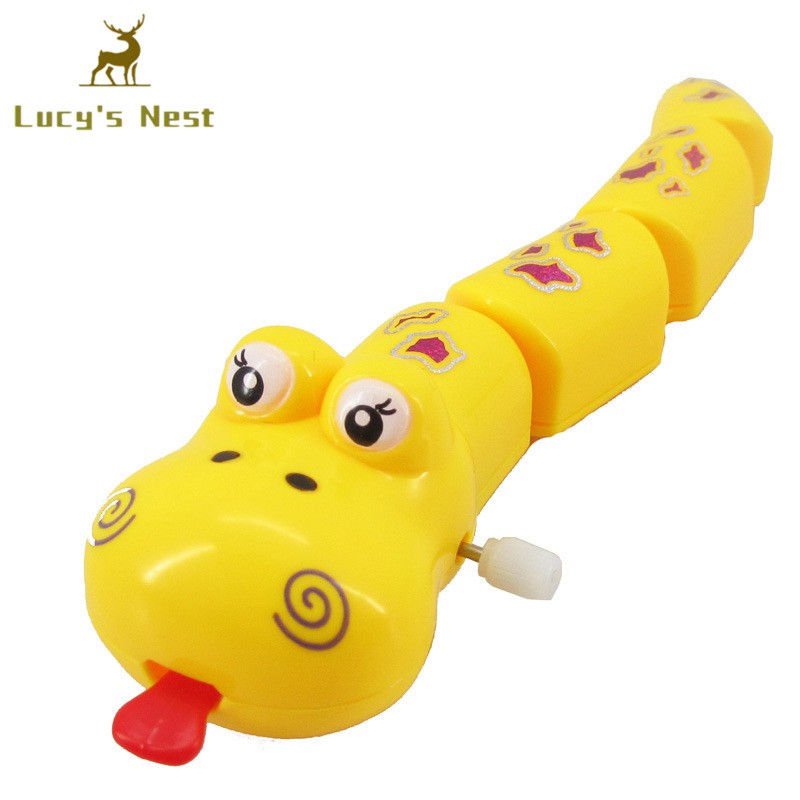 Đồ chơi vặn dây cót hình con rắn vui nhộn bằng nhựa