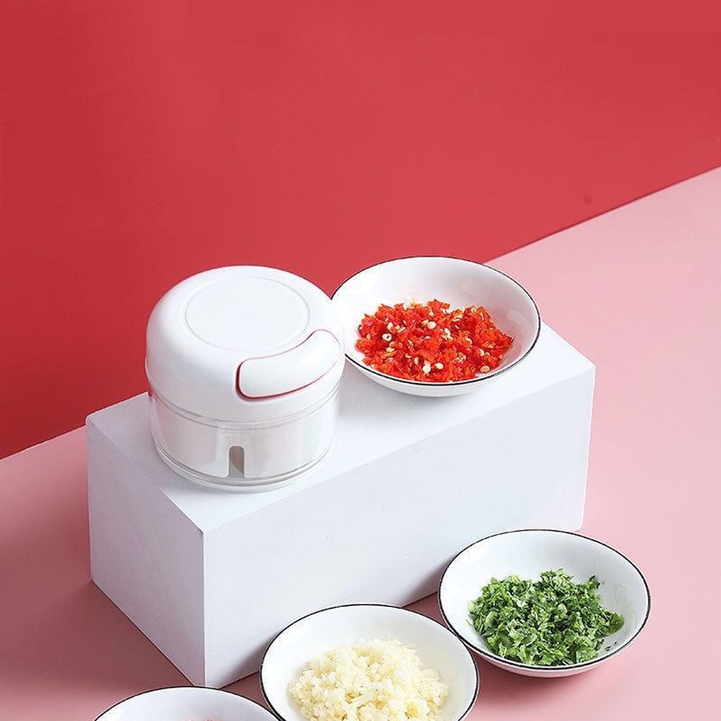 Máy xay tỏi ớt cầm tay Mini Food Chopper