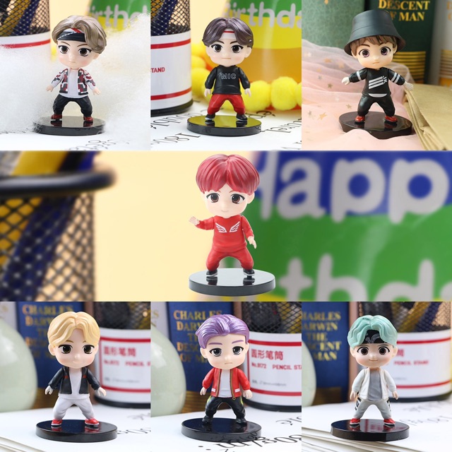 Tượng BTS TINY TAN hàng unoff - Doll BTS