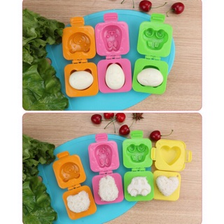Khuôn tạo hình cơm( sét 6 món)