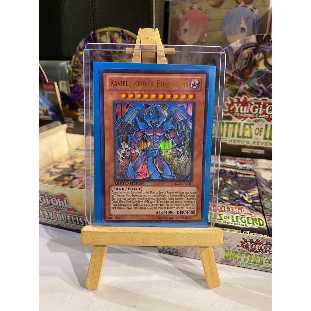 Thẻ bài Yugioh Combo Tam Ảo Thần Uria Hamon Raviel và Tà Thần Tối Thượng  - Ultra Rare - Tặng bọc bài nhựa bảo quản