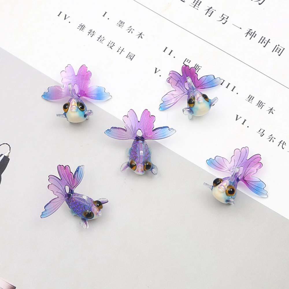 MXGOODS Mặt Dây Chuyền Hình Cá Vàng May Mắn