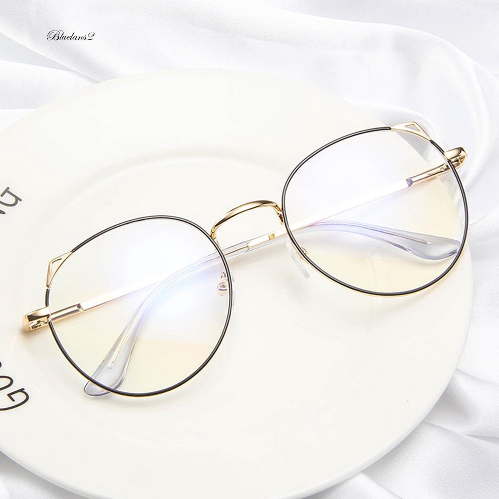 Gọng Kính Dáng Tròn Chất Liệu Hợp Kim Phong Cách Retro Dành Cho Nữ balo local brand | BigBuy360 - bigbuy360.vn