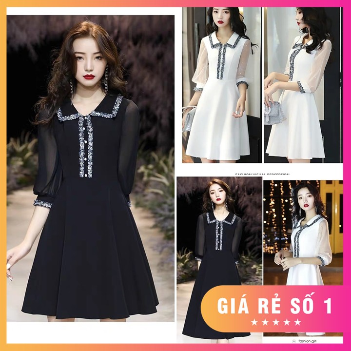 ĐẦM TAY LƯỚI THIẾT KẾ CAO CẤP ĐỦ SIZE S,M,L,XL,XXL - K1