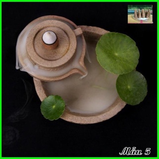 (Mẫu tự chọn-TKPT- Thác khói trầm hương -chảy ngược,  lư xông nụ trầm.