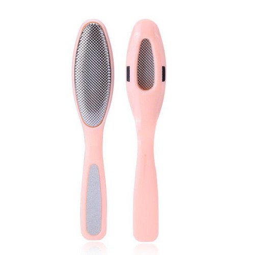Chà dũa gót chân 2in1 Dụng cụ chà gót chân và vết chai sần mặt kim loại