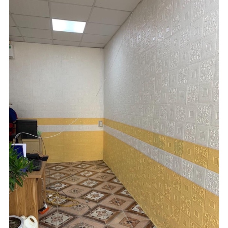 Combo 20 tấm hoa tim 3D kích thước 70x70cm