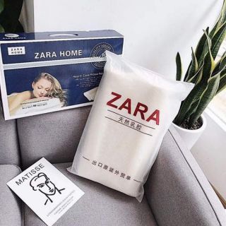 [LOẠI 1] [FULL BOX] GỐI CAO SU NON ZARA HOME - CHỐNG NGÁY, Người bạn đồng hành người mất ngủ, ngủ ngáy, đau mỏi vai gáy