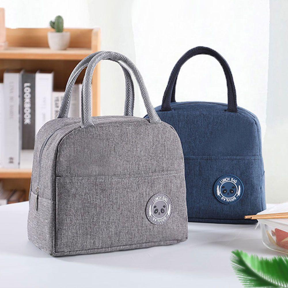 Túi Vải Oxford Đựng Cơm Trưa Tiện Lợi